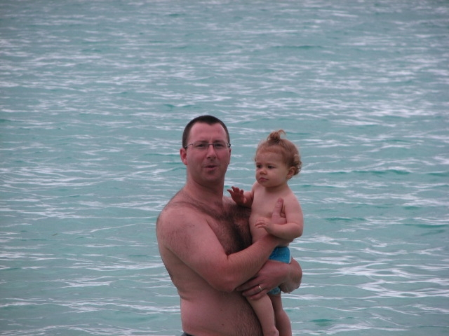 IMG_3470.JPG - Margaux et son papa � Ste Anne